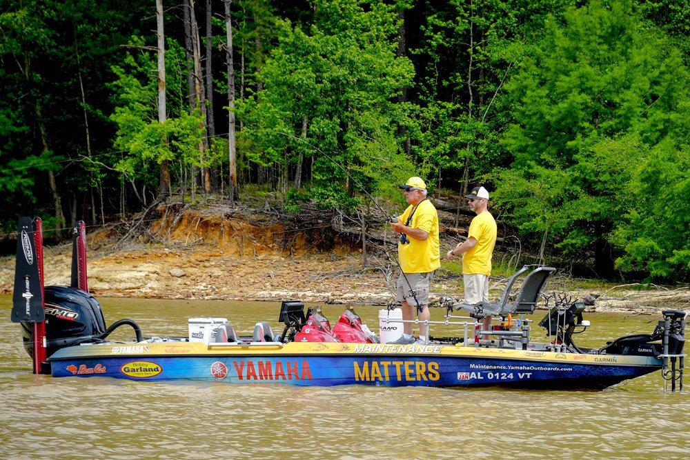 Obviously fishing is the major drawing card to Grenada Lake among the CrappieNOW crowd, including CrappieNOW Publisher Dan Dannenmueller (left) and partner, Nick Deshano with Off Shore Tackle