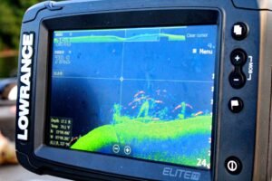 This is the kind of structure Dickey Porter loves to fish in the Fall, although he says as the water temperatures cool, crappie will move shallower. (Photo: Richard Simms, CrappieNOW Editor)
