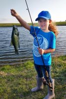 Bristol Harris has grown up crappie fishing on her parents’ Kansas farm, and she already has caught her share of big fish.