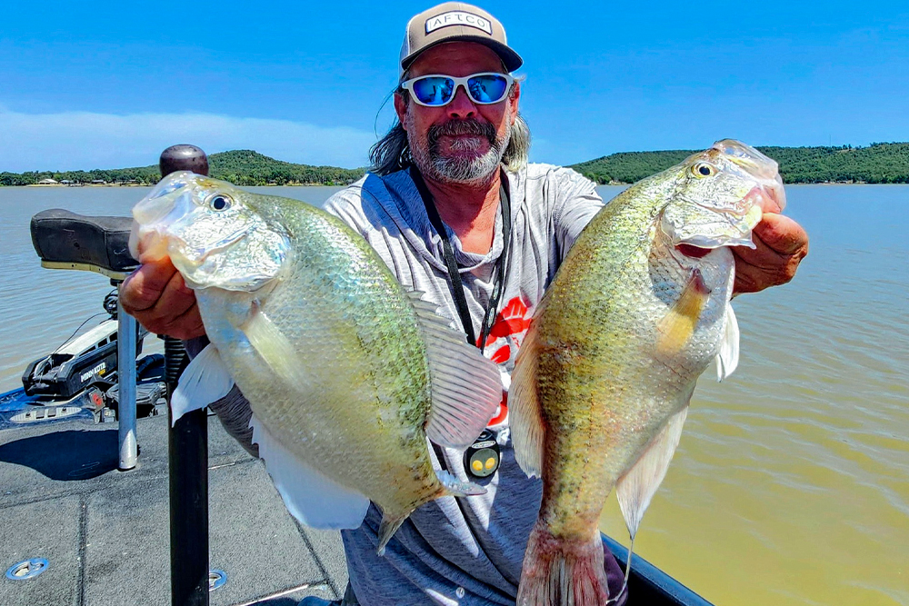 Oklahoma crappie pro Todd Huckabee used a detailed game plan to help him find Lake Ouachita’s clear-water slabs the first time he fished this huge impoundment.