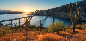 Located 80 miles northeast of Phoenix, Arizona, Roosevelt Lake serves up excellent crappie fishing in a scenic desert setting. (Photo courtesy of VisitArizona.com)