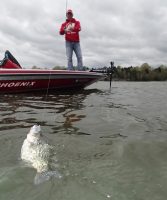 Choosing the right side of any structure or cover is important. This nice crappie was pulled from an underwater rock fence. (Photo: Tim Huffman)