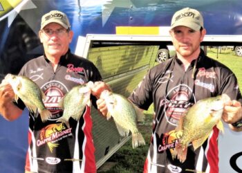 The father-son team of Kris and Terry Mann sealed the deal on the Angler Team of the Year award with their fifth-place finish at the CUSA Classic