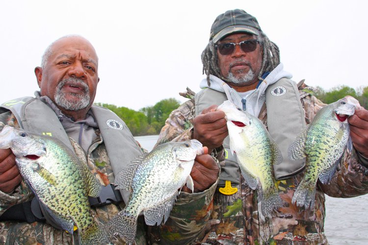 crappie fishing on Mosquito Lake.