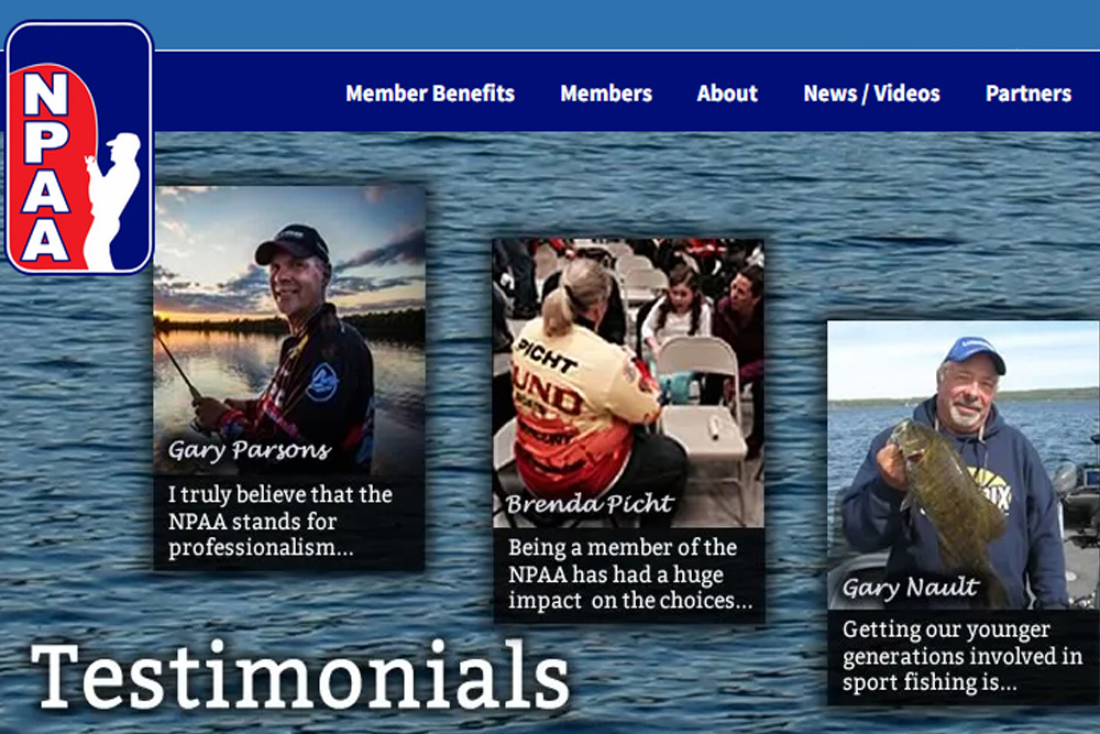 NPAA’s mission is to increase the professionalism of the sport as it works to grow and protect sportfishing.