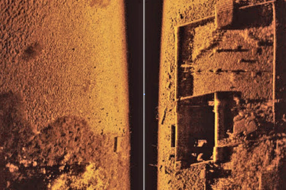 Side Imaging Sonar in action